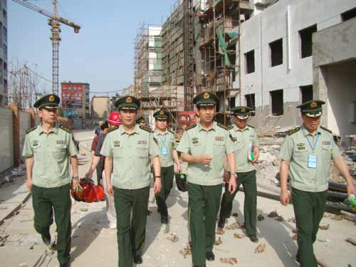 安徽省消防總隊(duì)到Y(jié)T保溫現(xiàn)場檢收贊揚(yáng)YT保溫材料